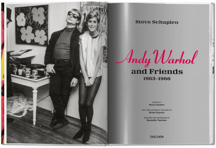 Steve Schapiro. Andy Warhol and Friends.